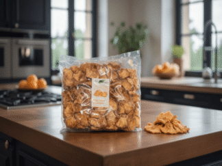 Dried chunks pineapple from Togo - 100% natural, no added sugar