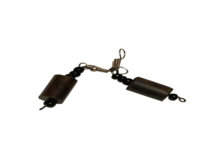 Earrings cylindrical forms
