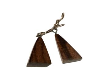 Earrings pyramid