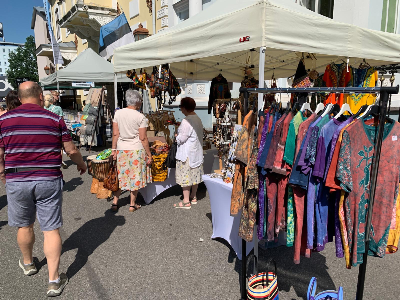 Stand TogoSunny aux Journées de la Guilde de Pärnu