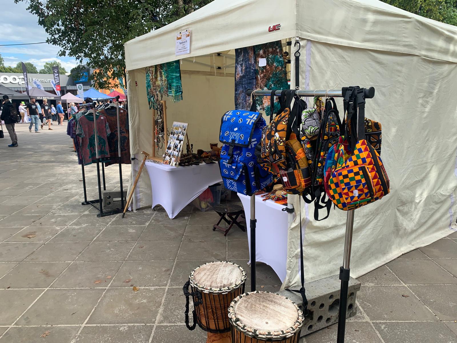 TogoSunny stand at Hauka Laat, Antsla town centre
